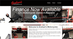 Desktop Screenshot of grahamsmotorcycles.co.uk